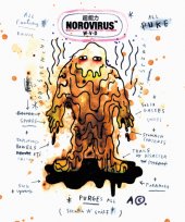 977  170x300 norovirus Original Art by AustinVonNew