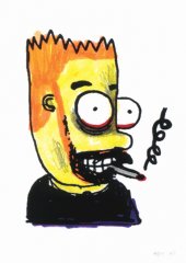 979  170x300 bartfag print2011 Art Print by AustinVonNew